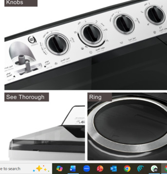 Riyadh, Household Items, SAR 1150,  Washing Machine Panasonic