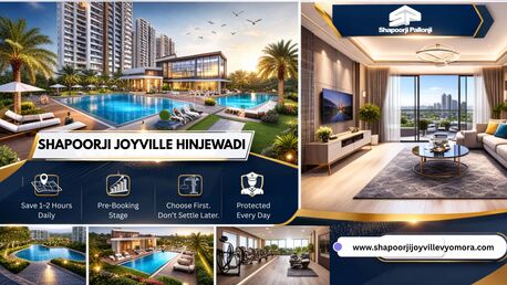 Pune, Real Estate For Sale, Studio,  Shapoorji Joyville Hinjewadi &ndash; Now Open For Pre-Booking