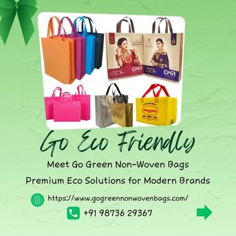 Haryana, Wholesale Products, Eco Friendly Non Woven Bags &ndash; Go Green Non Woven Bags India