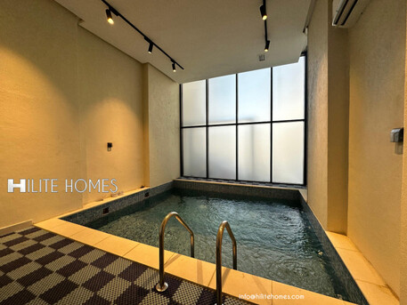 Salmiya, Apartments/Houses, KWD 1100/month,  Furnished,  2 BR,  Elegant Furnished Duplex With Rooftop Lounge In Salmiya