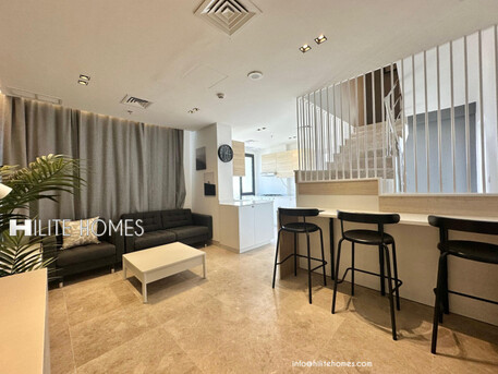 Salmiya, Apartments/Houses, KWD 1100/month,  Furnished,  2 BR,  Elegant Furnished Duplex With Rooftop Lounge In Salmiya