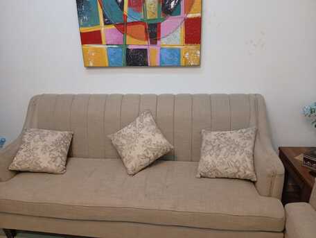 Dammam, Furniture, URGENT: Sofa Set For Sale At Throw Away Prices