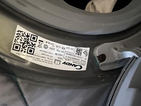 Khobar, Heavy Equipment, SAR 699,  CANDY - 9KG Front Load SmartPro Inverter Automatic Washing Machine - WiFi+BT Connectivity