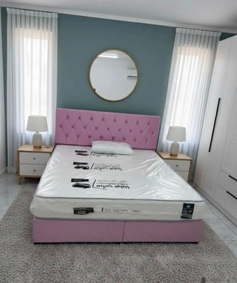 Jeddah, Furniture, SAR 5,  All Types Of Best Quality Double Bed 🛏️ With Mattress Available In Low Price