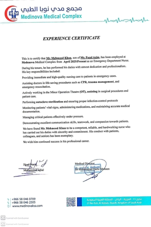 Riyadh, Job Seekers, Male Nursing Job