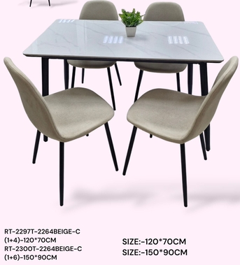 Jeddah, Furniture, SAR 2,  All Types Of Best Quality Dinning Table With 4 Chairs And 6 Chairs Available In Low Price