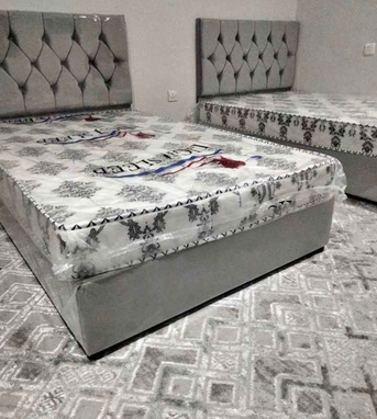 Jeddah, Furniture, SAR 5,  All Types Of Medium Bed With Best Quality Medium Mattress Available