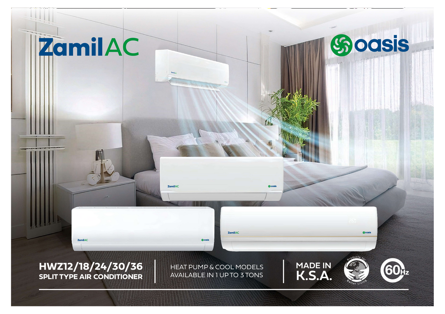 Dammam, Air Conditioners, SAR 1399,  Brand New AC 1399 Sar Only