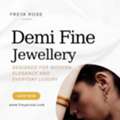 GBP 49,  Demi Fine Jewellery Designed For Modern Elegance And Everyday Luxury | Freya Rose London