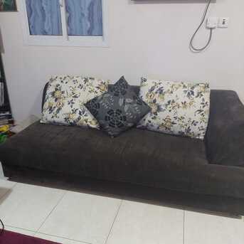 Jubail, Furniture, SAR 125,  5 Seater Sofa Set With Extra Puffy Seat And Cushions