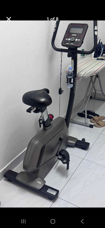 Riyadh, Sporting Goods, SAR 1100,  Upright Excersice Bike (Cycle) - Excellent Condition (AXOX IJ30) Like New