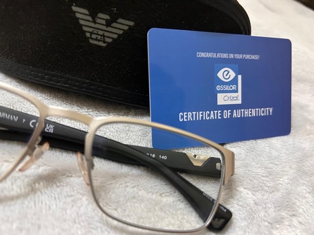 Dammam, Clothing & Accessories, SAR 700,  Emporio Armani EyeGlass With Essilor Lense (France)
