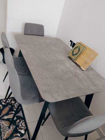 Riyadh, Furniture, Dining Table With 4 Chairs And Coffee Table With 2 Chairs