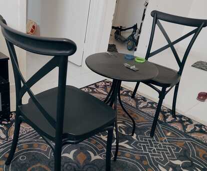 Riyadh, Furniture, Dining Table With 4 Chairs And Coffee Table With 2 Chairs