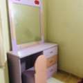 SAR 100,  Pink Dressing Table With Chair