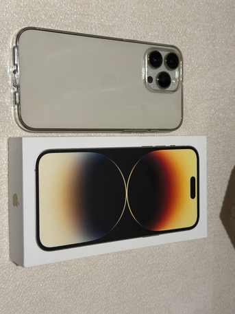 Riyadh, Mobile Phones, SAR 1899,  Iphone 14 Pro Max 128 Gb Gold