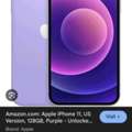 SAR 600,  Iphone 11 64 Gb Purple