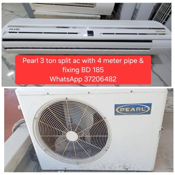 Manama, Air Conditioners, BHD 185,  ✅️ Pearl 3 Ton Split Ac For Sale In Good Condition With Fixing