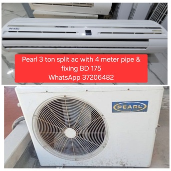 Manama, Air Conditioners, BHD 175,  ✅️ Pearl 3 Ton Split Ac For Sale In Good Condition With Fixing