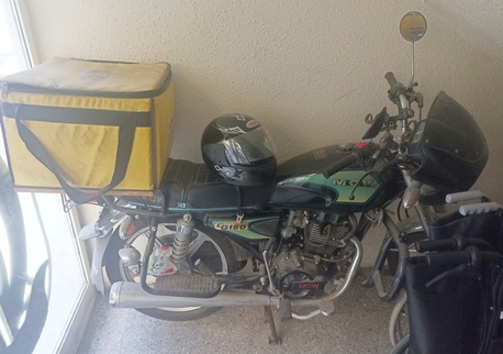 Al Khobar Al Shamalia, Motorcycles, SAR 1000,  MCW CG150 Motorbike