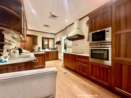 Salmiya, Apartments/Houses, KWD 3000/month,  3 BR,  Seaview Furnished Three-Bedroom Floor With Private Pool & Balcony In Salmiya