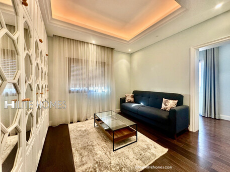 Salmiya, Apartments/Houses, KWD 3000/month,  3 BR,  Seaview Furnished Three-Bedroom Floor With Private Pool & Balcony In Salmiya