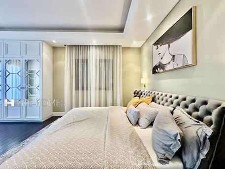 Salmiya, Apartments/Houses, KWD 3000/month,  3 BR,  Seaview Furnished Three-Bedroom Floor With Private Pool & Balcony In Salmiya