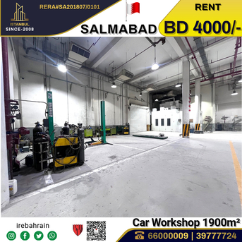 Salmabad, Warehouses, BHD 4000,  Ready To Move Car Body Works / Garage In Salmabad