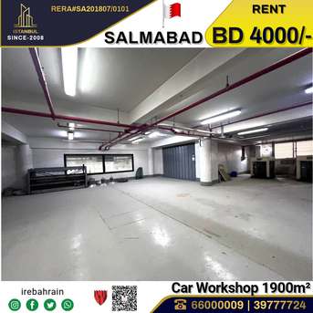 Salmabad, Warehouses, BHD 4000,  Ready To Move Car Body Works / Garage In Salmabad
