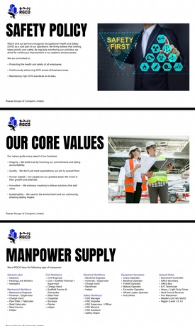 Jubail, Manpower, Offering Manpower Supply.