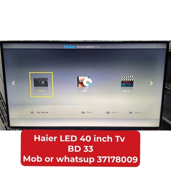 Manama, Appliances, BHD 33,  🌍🌐Haier LED TV 43 Inch In Good Condition For Sale With Delivery