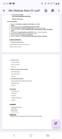 Ad Diriyah, Job Seekers, Civil Site Surveyor