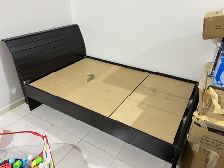 Azizia, Furniture, SAR 600,  Sofa Set (9Seater) & Wooden Cot Small