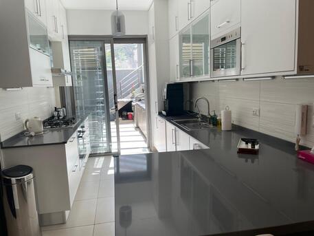 Amman, Apartments/Houses, JOD 30000/year,  Furnished,  3 BR,  220 Sq. Meter,  Stunning Ground Floor Apartment For Rent In Jabal Amman