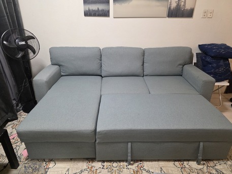 Khobar, Furniture, SAR 1500,  Sofa Bed Of Ikea - كنبة سرير
