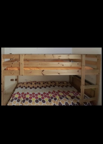 Azizia, Household Items, SAR 600,  Ikea Adult Bunk Bed 600 SAR