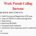 Need Increase Your Work Permit Ceiling! We Will Help You