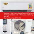 BHD 140,  ✅️ National 6 Start 2 Ton Split Ac For Sale In Good Condition With Fixing