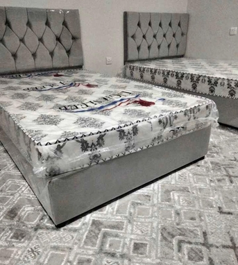 Jeddah, Furniture, SAR 2,  New Best Quality Medium Size Bed 🛏️ Available In Low Price