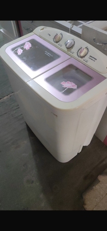 Al Kharj, Electronics, SAR 350,  Wahing Machine 7kg And Small Fridge Working Condition With Low Price Need To Sell Urgently
