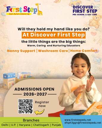 Gurgaon, Education, Best Daycare In Gurugram | Discover First Step Gurugram