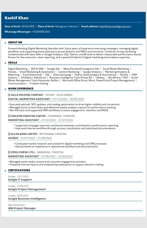 Riyadh, Job Seekers, DIGITAL MARKETING AND DATA ANALYST
