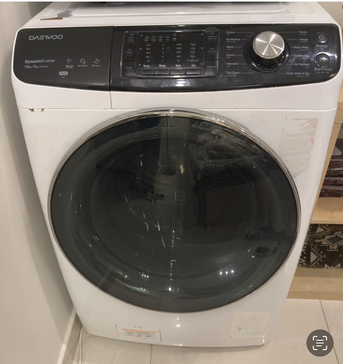Riyadh, Appliances, SAR 1500,  Daweoo Washing Machine With Dryer 13kg/7kg