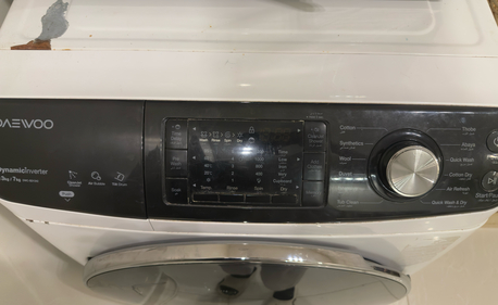 Riyadh, Appliances, SAR 1500,  Daweoo Washing Machine With Dryer 13kg/7kg
