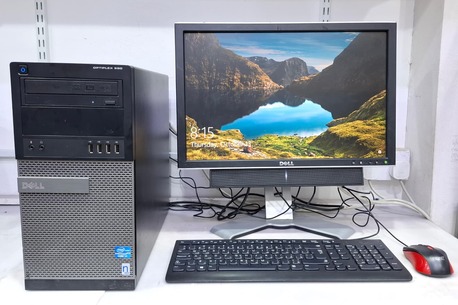 Manama, Computers, BHD 55,  DELL Core I7 3.4GHz Computer Set 20" HD Monitor 360* Rotatable + Speaker 8GB RAM+256GB SSD
