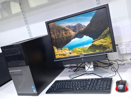 Manama, Electronics, BHD 55,  DELL Core I7 3.4GHz Computer Set 20" HD Monitor 360* Rotatable + Speaker 8GB RAM+256GB SSD