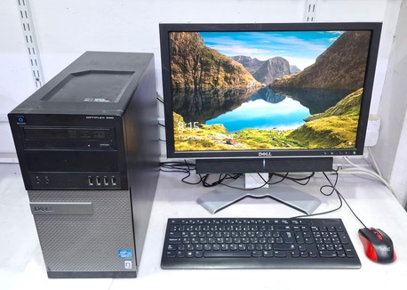 Manama, Electronics, BHD 55,  DELL Core I7 3.4GHz Computer Set 20" HD Monitor 360* Rotatable + Speaker 8GB RAM+256GB SSD