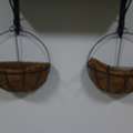 SAR 10,  Coir Basket Lined Hanging Flower Pots
