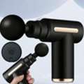 SAR 60,  Portable Rechargeable Massage Gun With 4 Massage Heads