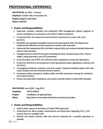 Riyadh, Job Seekers, HSE Officer | Safety Officer | 5+ Years Experience